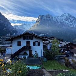 Grindelwald is a beautiful town