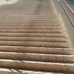 Treppe zur Spitze der Pyramide