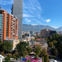 Blick von der Spitze der Pyramide