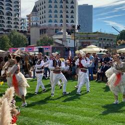 Traditionelle Tanzaufführung