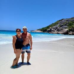 Traumhafter Strand auf Grand Soeur