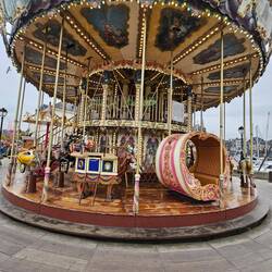 Das Karussell gebaut 1900