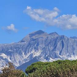 Carrara Marmor-Abbau