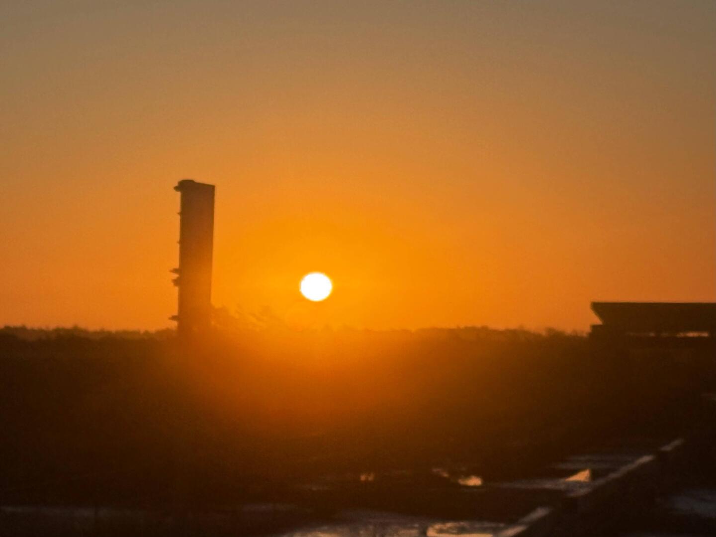 Sonnenaufgang...
