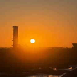Sonnenaufgang...