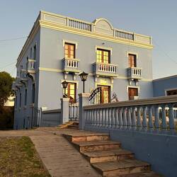 Camping vor dem Hostal Las Mercedes Hostal Las Mercedes