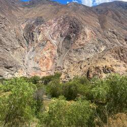 Some giant in love carved a heart on the cliff