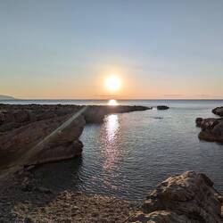 Unser Badeplätzchen Cala Mancina