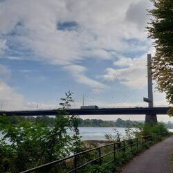 Nordbrücke Bonn nach km 5