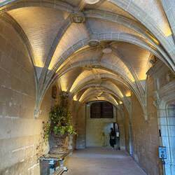Gothic style. Entrance hall
