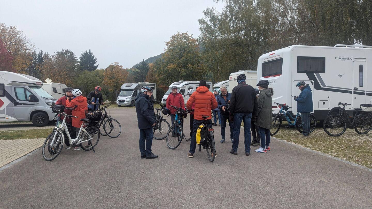 Auf geht's zur Radltour