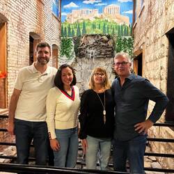 Dinner with Mark and Krista