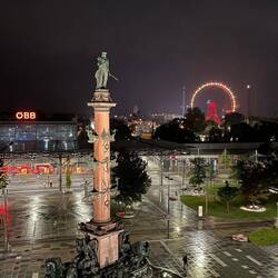 View towards Prater Park