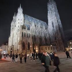 St Stephen's Cathedral - just around the corner from us