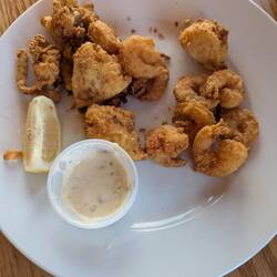 Requisite fried seafood