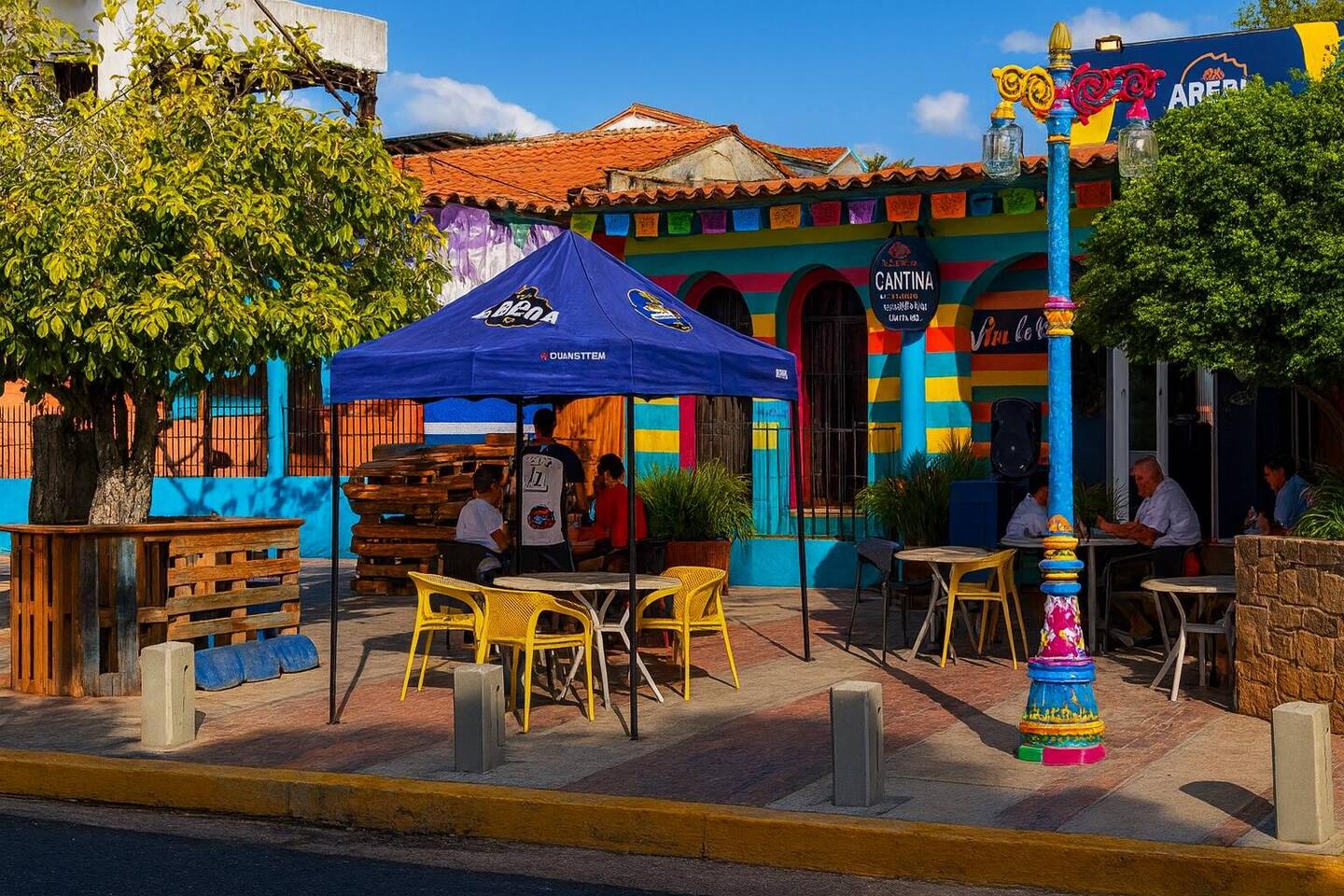 Buntes Pampatar – das echte Margarita