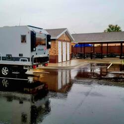 Unser Stellplätzli für heute Nacht.