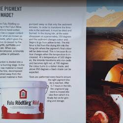 Das typische Rot für den Anstrich der roten Holzhäuser