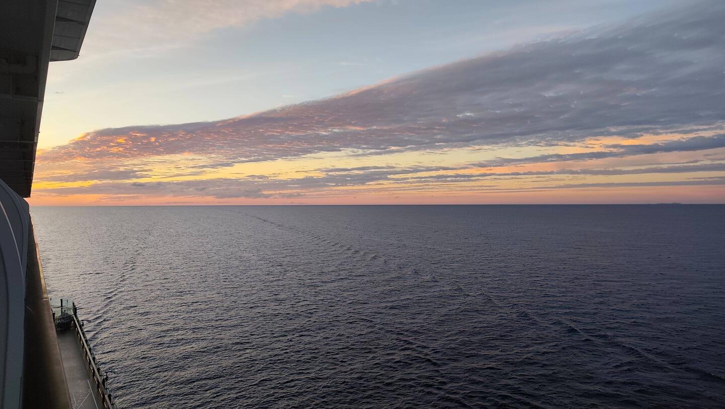 Sonnenaufgang in der Adria 🌅