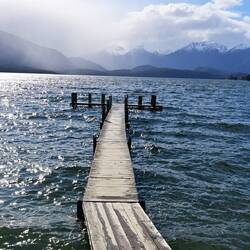 Another jetty, on Lake Te Anau