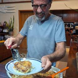 Robert kredenzt fish pie - sehr lecker