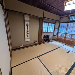 Der Raum für die Teezeremonie