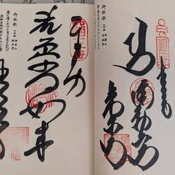 Calligraphy from Temples 14 and 15