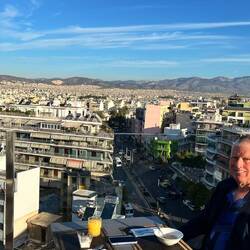 Breakfast with a view