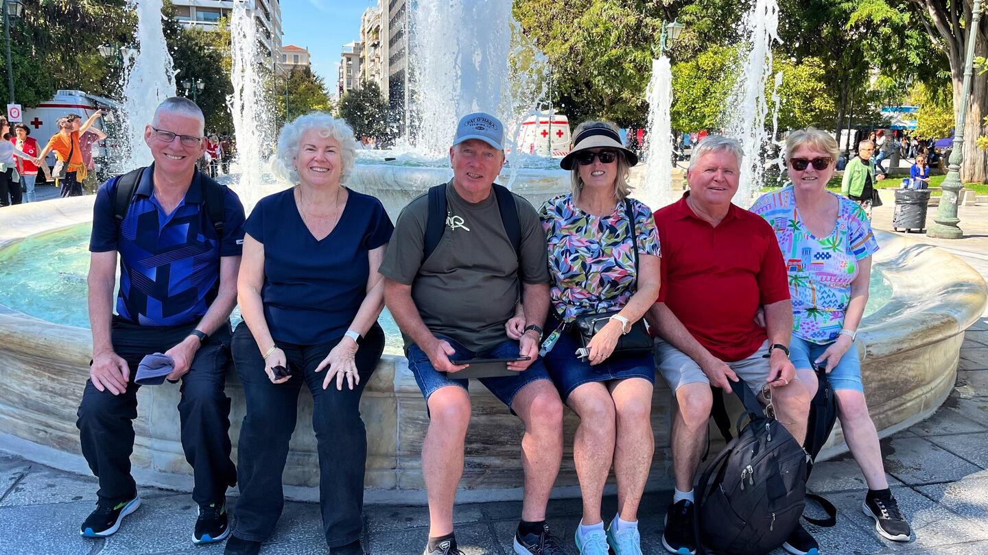 Waiting to start our Foodie Tour