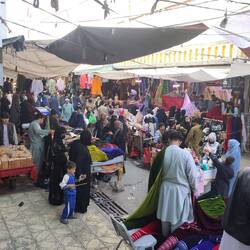 Mazar-i-Sharif is a colourful place