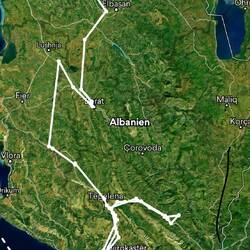 Unsere Tour in Albanien