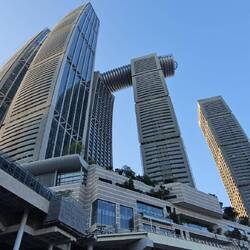 Not a warped picture, these buildings (in Raffles City Chongqing) areally are curved!