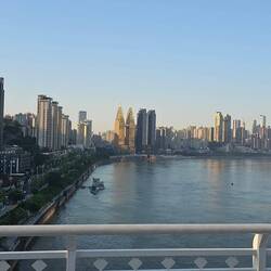 Views of Chongqing from our bus.