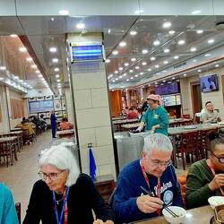 Our lunch spot: not fancy, but really good food.