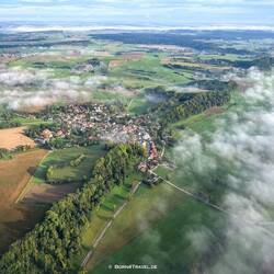 ...und ein ähnliches Bild stellt sich beim Anflug in München dar