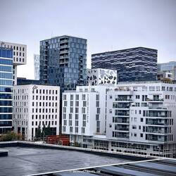 Blick vom Dach der Opera