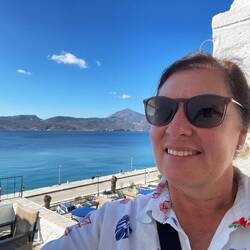 Soaking up the last of the beautiful Milos