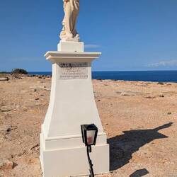 Am östlichsten Ende der Insel Malta steht diese Madonna