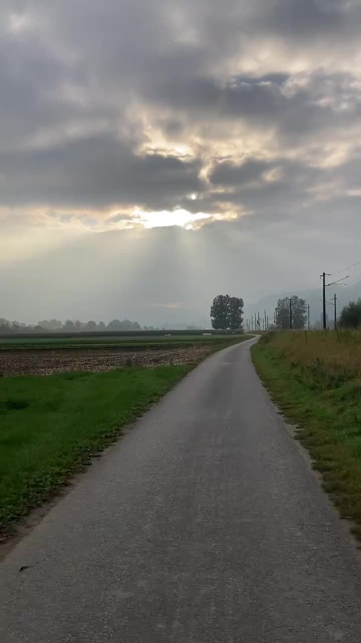 Der Tag beginnt ganz mystisch