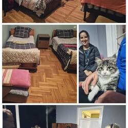 In der spontan gebuchten Unterkunft