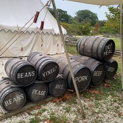 Vorratshaltung für den Winter.