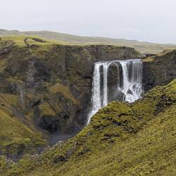 Flagrifoss, half hour drive and ten minute walk is too much for most. Just me and later one more car