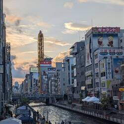 Customary glance at Dotomburi never to return