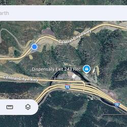 Google Earth view of where we are at.