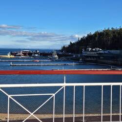 Sittin' on the dock of the bay