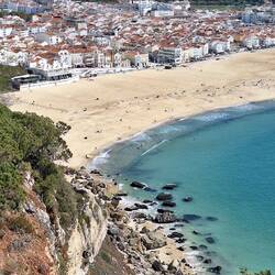 Hoy estaba tranquilo el mar, no es epoca de grandes olas.