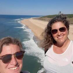 Ya mas recuperada del efecto caipi.