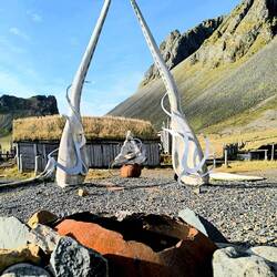 echte Wal-Kieferknochen