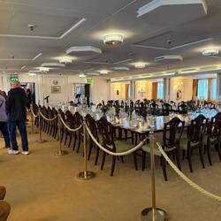 Dining room on Brittania