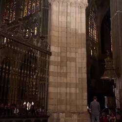 There's a free concert at the cathedral on Friday evenings. Lucky us!